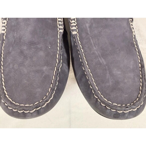 Polo Ralph Lauren Woodley Driver Loafer Mens 14 Gray Suede Moccasin Shoe Slip On - Picture 5 of 10
